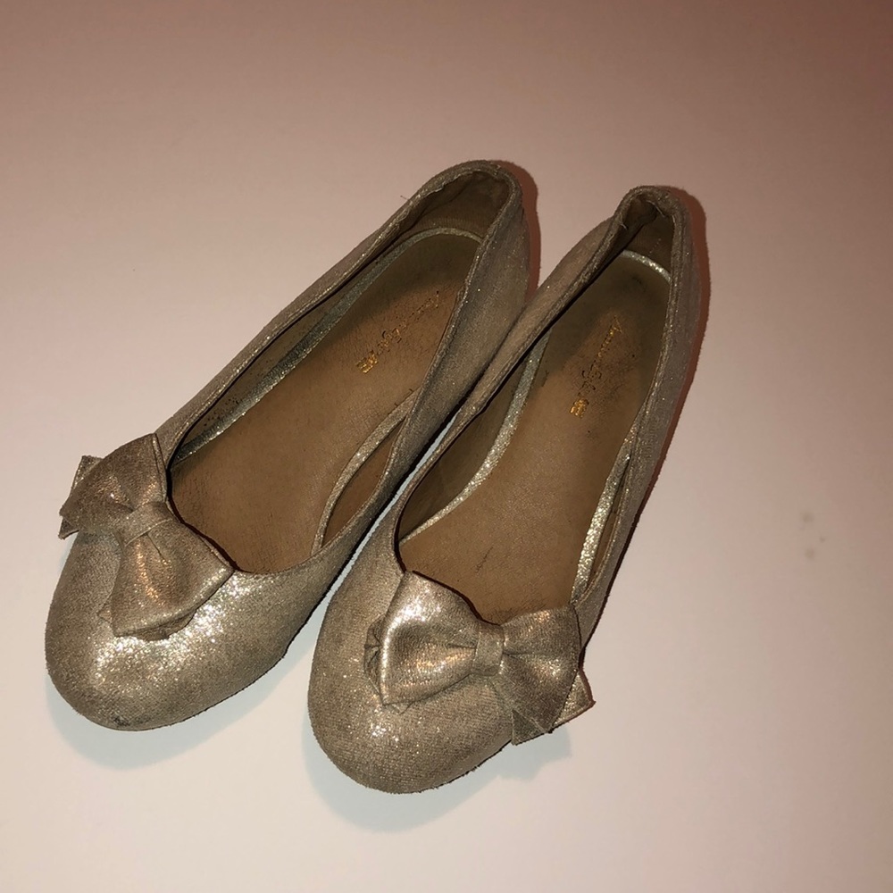 Glitter wedding heels